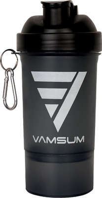 

VAMSUM Fitness 600 ml Shaker(Pack of 1, Grey)