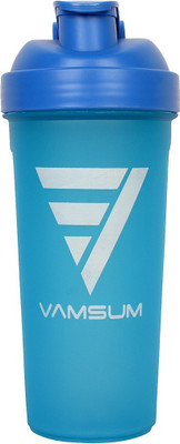 

VAMSUM Pro Workout 600 ml Shaker(Pack of 1, Blue)