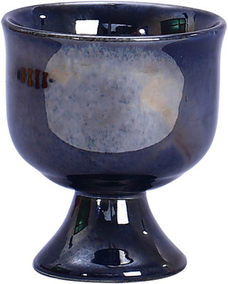 

Caffeine Metallic Black Ferrous Stoneware Bowl(Black, Pack of 1)