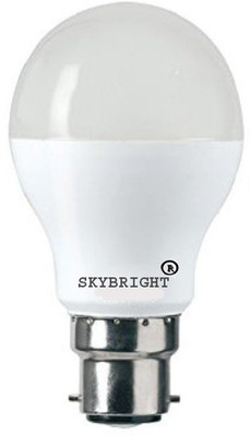 skybright 9 W Basic Round B22 LED Bulb(White)
