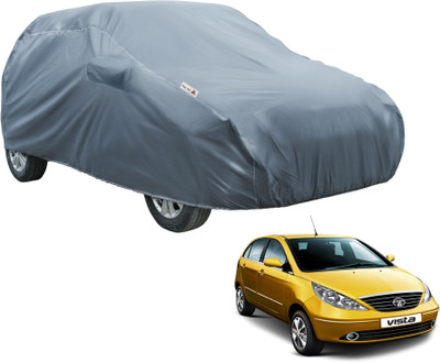 Fit Fly Car Cover For Tata Vista (With Mirror Pockets)(Grey)