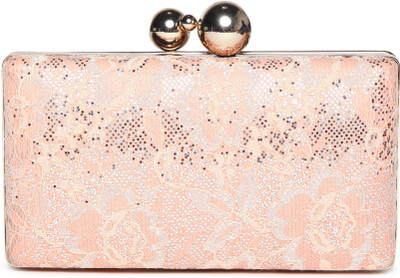 

Satya Paul Casual Pink Clutch