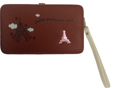 Filora Party Brown Clutch