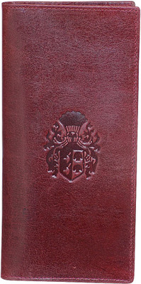 Style 98 15 Card Holder(Set of 1, Maroon)