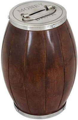 

StoreOnline Barrel shape Money Bank/Piggy Bank/Coin Bank Coin Bank (Brown) Coin Bank(Brown)