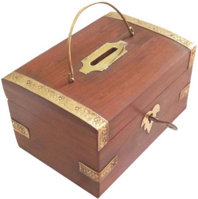 

StoreOnline beautiful hut coin box Coin Bank (Brown) Coin Bank(Multicolor)