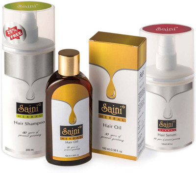

SAINI HERBAL HERBAL HAIR CARE COMBO(Set of 3)