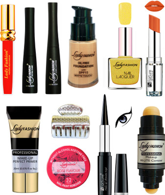 

Lady Fashion Bridal Makeup Kit(Set of 11)