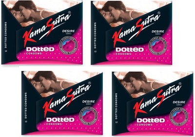 KamaSutra Dotted Condom(Set of 4, 48S)