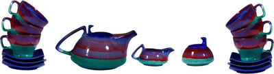 

Caffeine Blue Studio Stoneware(Blue, Pack of 15)