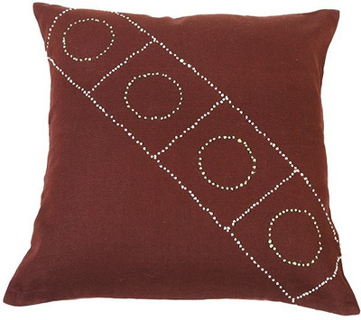 

I Village Striped Cushions Cover(40.6 cm*40.6 cm, Brown)