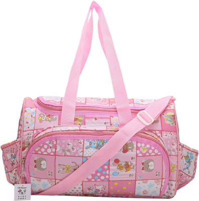 

Indi Bargain Baby Carrier Bag, Travelling Bag, Nursery Baby, Diaper Bag, Mamas Bag Multipurpose Multipocket Bag(Pink)