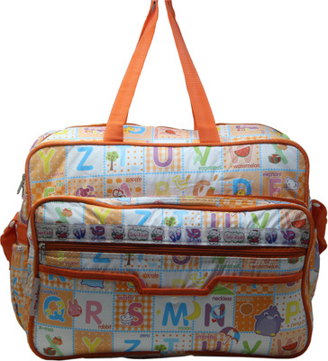 

Wildmount Printed Diaper Bag Multi Functional Baby Diaper Travel Organizer Bag(Multicolor)