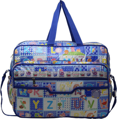 Wildmount Printed Diaper Bag Multi Functional Baby Diaper Travel Organizer Bag(Blue)
