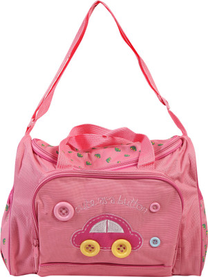 

Offspring Outing Mama Shoulder Diaper Bag Car Print Messenger Diaper Bag(Pink)