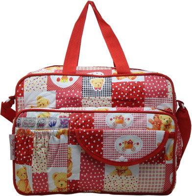 

Wildmount Printed Diaper Bag Multi Functional Baby Diaper Travel Organizer Bag(Milticolor)