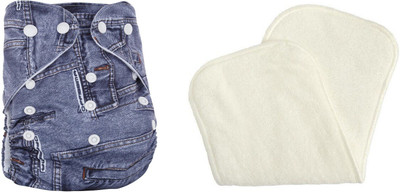 

Triple B Reusable Cover Diaper With 1 microfiber Insert - L