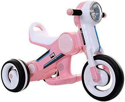 

Baybee Kids Battery Operated Ride On Bike for baby| baby Battery Operated Ride On bike for Kids girls & boys Bike Battery Operated Ride On(Pink)