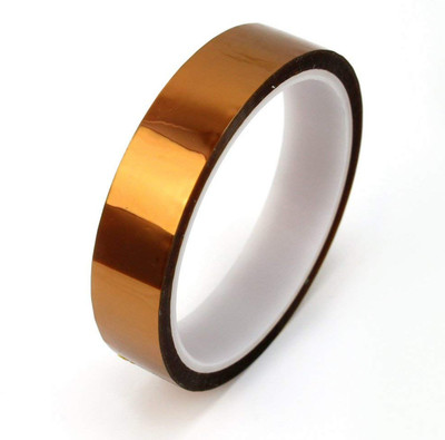 

KitsGuru 20mm 2cm x 30M Kapton Tape High Temperature Heat Resistant Polyimide Electronic Components Electronic Hobby Kit