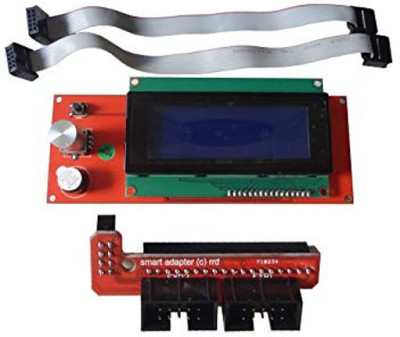 

KitsGuru Reprap RAMPS1.4 2004 LCD display controlle with adapter Mendel, Prusa 3D Printer Electronic Components Electronic Hobby Kit