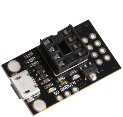 

KitsGuru Development Programmer Board for ATtiny13A/ATtiny25/ATtiny45/ATtiny85 Electronic Components Electronic Hobby Kit