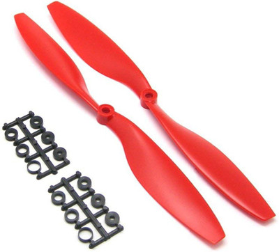 

KitsGuru (1 Pair) 10x4.5 Heavy Duty Props (With Spacers) for multirotors CW + CCW Electronic Components Electronic Hobby Kit