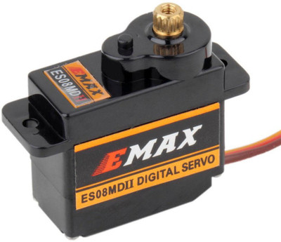 

KitsGuru EMAX ES08MDII 12g/ 2.4kg/ .08 sec High-speed Mini Metal Gear Digital Servo Electronic Components Electronic Hobby Kit