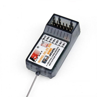 

KitsGuru FlySky FS-R6B FS R6B 2.4G 6CH 5V Receiver For RC Transmitter CT6B 9CH TH9X TH9B Electronic Components Electronic Hobby Kit