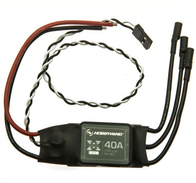

KitsGuru Hobbywing XRotor 40A OPTO Brushless ESC 2-6S 26g For RC Multicopters DJI HWX40A Electronic Components Electronic Hobby Kit