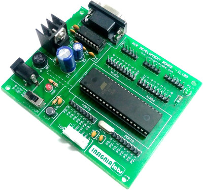 

INSIGNIA LABS AVR ATMEGA32 DEVELOPMENT BOARD WITH ATMEGA32 AND MAX232 Educational Electronic Hobby Kit