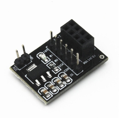 ARDUINO M176 Socket Adapter plate Board For NRF24L01+ Module Electronic Components Electronic Hobby Kit