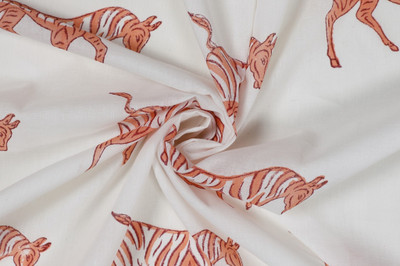 Ravaiyaa - Attitude Is Everything Cotton Blend Printed Kurta Fabric