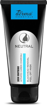 

True Derma Essentials Activated Carbon (Charcoal) Blackhead Removal Peel Off Mask(100 ml)
