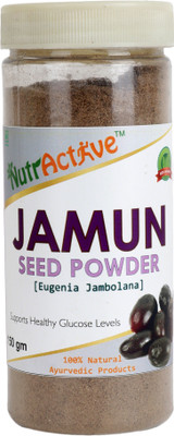 

NutrActive Jamun Seed Powder (Eugenia Jambolana) 450gm(450 g)