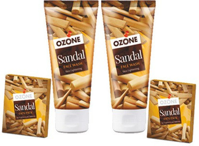 

Ozone Sandal Face Wash with Sandal Face Pack of 4 Face Wash(120 ml)