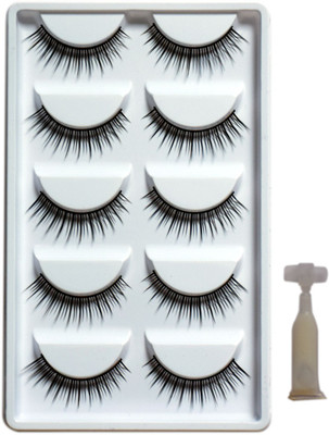 

YEMIX Styling Eyelash Day and Night Pack with Glue(Pack of 5)