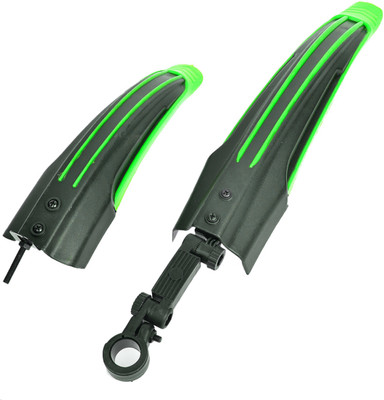 

FASTIDIOUS High Quality Mudguard Splash Protector Clip-on Front & Rear Fender(Green)