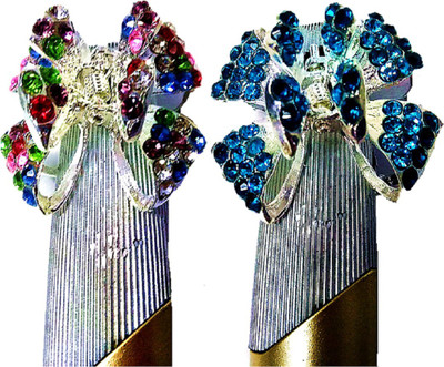 

Proplady MHC_02_C12 Hair Clip, Hair Claw, Hair Pin, Bun Clip, Back Pin, Hair Accessory Set(Multicolor)
