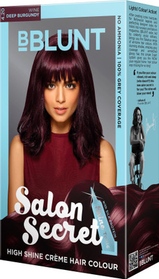 

BBlunt Salon Secret High Shine Hair Color(Burgundy)