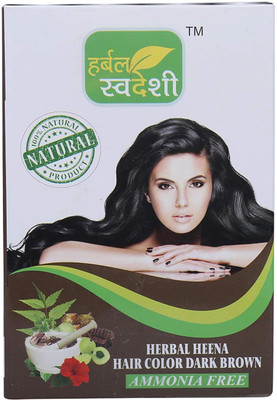

HERBAL SWADESHI HERBAL HEEN AHAIR COLOR BROWN Hair Color(BROWN)