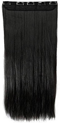 

D-DIVINE 24 Inch 5 Clip in Black Straight Hair Extension