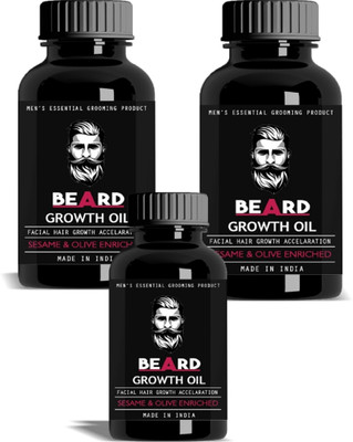 

Vihado Mooch & Beard Oil 4x4 15 ML Pack of 3 ( 45 ml)(15 ml)