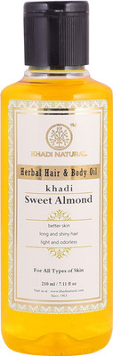 

Khadi Natural Sweet Almond Hair Oil(210 ml)