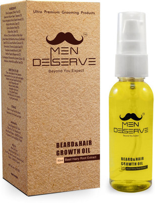 

Men Deserve Beard & Hair Growth Hair Oil(50 ml)