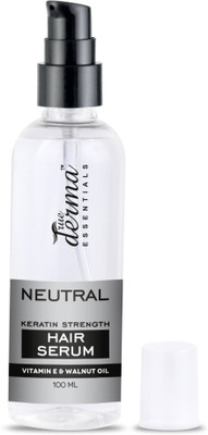 

True Derma Essentials Keratin Strength Hair Serum - with Vitamin E & Walnut Oil(100 ml)