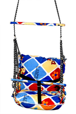 DD RETAIL Kids Jhula Wooden Swing(Blue)