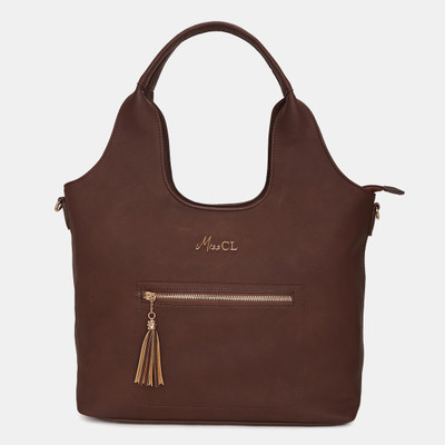 Miss CL Women Brown Hobo at flipkart