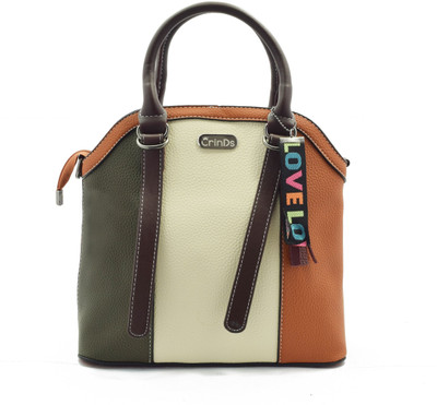 Crinds Hand-held Bag(Brown)