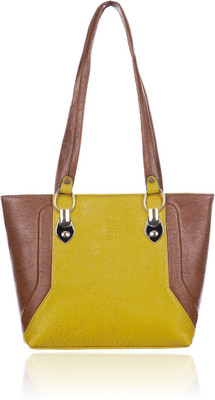 

Leather Land Shoulder Bag(Brown, Yellow)