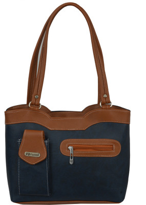 

FD Fashion Soft Shoulder Bag(Blue)
